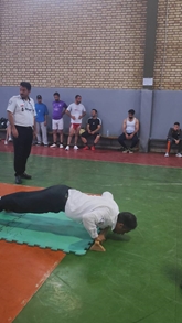 مسابقات آمادگی جسمانی دانشگاه علوم پزشکی زنجان در ابهر برگزار شد