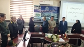آیین تکریم و معارفه سرپرست بیمارستان شهدای طارم برگزار شد
